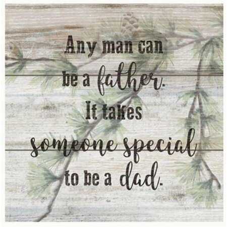 YOUNGS Wood Dad Wall Plaque 38157